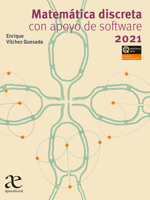 cover image of Matemática discreta con apoyo de software